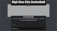 Desktop Screenshot of highriseelite.org