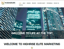 Tablet Screenshot of highriseelite.com